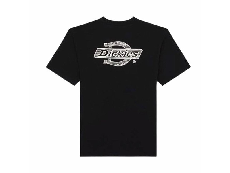 Мъжка тениска с къс ръкав Dickies Wood Logo Черен