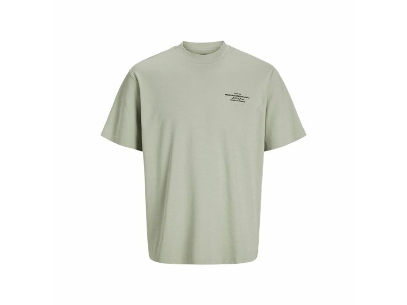 Мъжка тениска с къс ръкав Jack & Jones Jprblachad Brandingw Neck