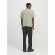 Мъжка тениска с къс ръкав Jack & Jones Jprblachad Brandingw Neck