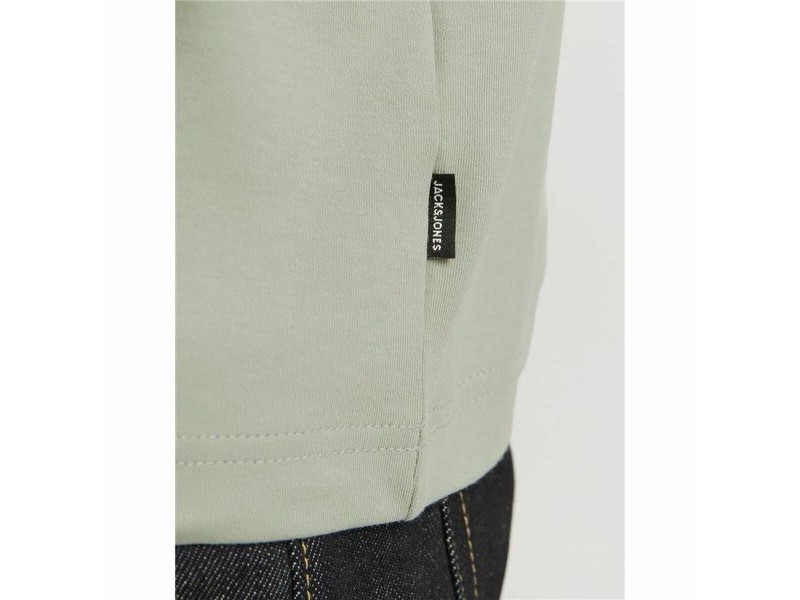 Мъжка тениска с къс ръкав Jack & Jones Jprblachad Brandingw Neck