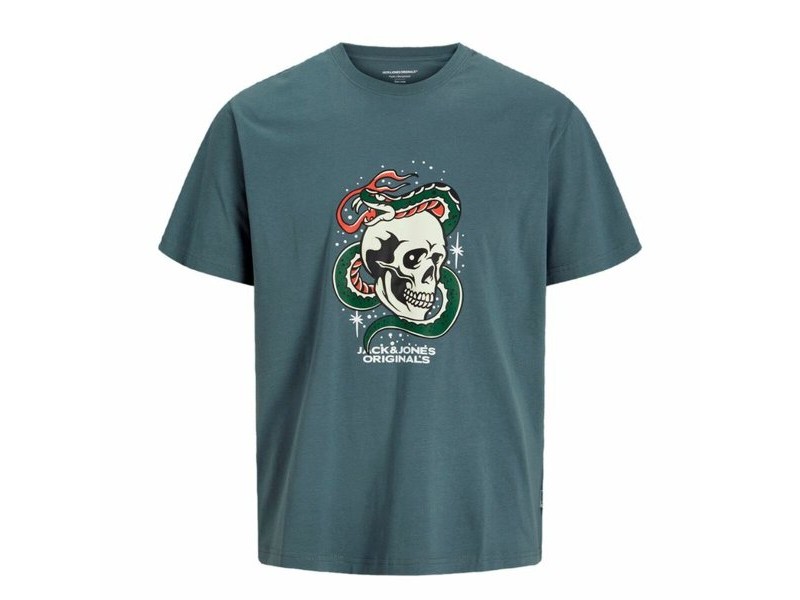 Детски Тениска с къс ръкав Jack & Jones Joranatomy Skull Ss Crew Neck