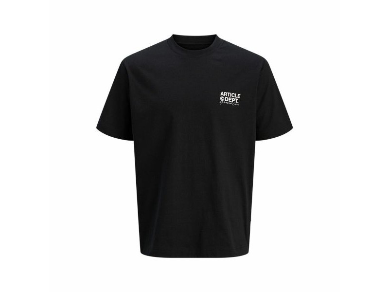 Мъжка тениска с къс ръкав Jack & Jones Jcodynamic Dust Ss Crew Neck Черен