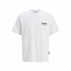 Мъжка тениска с къс ръкав Jack & Jones Jcodynamic Dust Ss Crew Бял