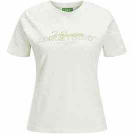 Дамска тениска с къс ръкав Jack & Jones Jxamy Reg Бежов