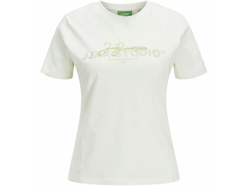 Дамска тениска с къс ръкав Jack & Jones Jxamy Reg Бежов Дамска тениска с къс ръкав Jack & Jones Jxamy Reg Бежов