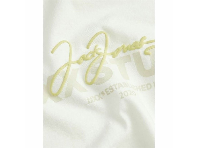 Дамска тениска с къс ръкав Jack & Jones Jxamy Reg Бежов Дамска тениска с къс ръкав Jack & Jones Jxamy Reg Бежов