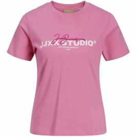 Дамска тениска с къс ръкав Jack & Jones Jxamy Reg Розов
