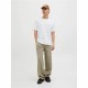 Мъжка тениска с къс ръкав Jack & Jones Jorvarenna Painted Бял