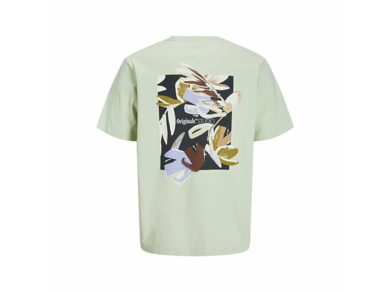 Мъжка тениска с къс ръкав Jack & Jones Jorvarenna Painted Син