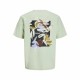 Мъжка тениска с къс ръкав Jack & Jones Jorvarenna Painted Син