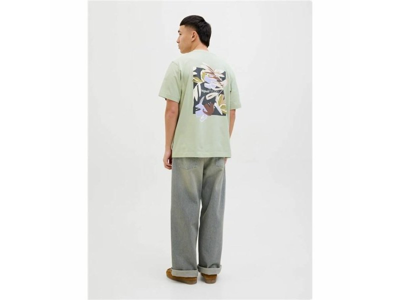 Мъжка тениска с къс ръкав Jack & Jones Jorvarenna Painted Син
