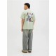 Мъжка тениска с къс ръкав Jack & Jones Jorvarenna Painted Син
