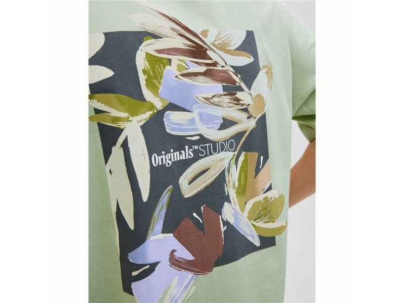 Мъжка тениска с къс ръкав Jack & Jones Jorvarenna Painted Син