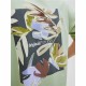 Мъжка тениска с къс ръкав Jack & Jones Jorvarenna Painted Син