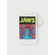 Детски Тениска с къс ръкав Name It Nkmmakai Jaws Nreg Box Sky