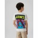 Детски Тениска с къс ръкав Name It Nkmmakai Jaws Nreg Box Sky