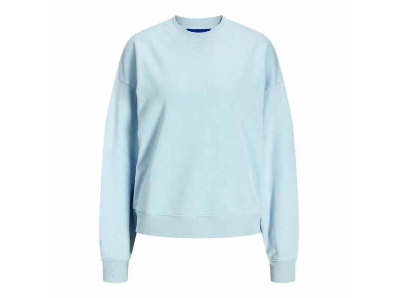 Дамски суичър без качулка Jack & Jones Jxalfa Rlx Lsw Светло син