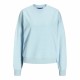 Дамски суичър без качулка Jack & Jones Jxalfa Rlx Lsw Светло син