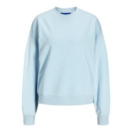 Дамски суичър без качулка Jack & Jones Jxalfa Rlx Lsw Светло син