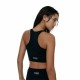 Женски Спортен Топ Black Limba Diardi Черен