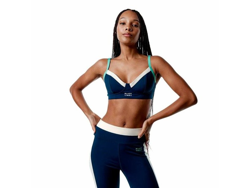 Женски Спортен Топ Black Limba Duality  Fitness