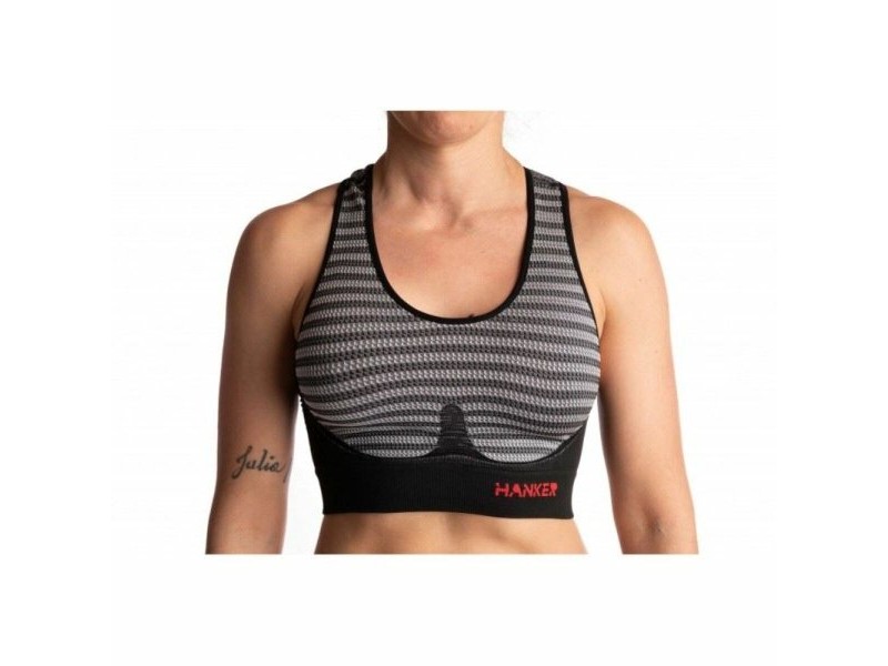 Женски Спортен Топ Hanker Cane  Сив Running
