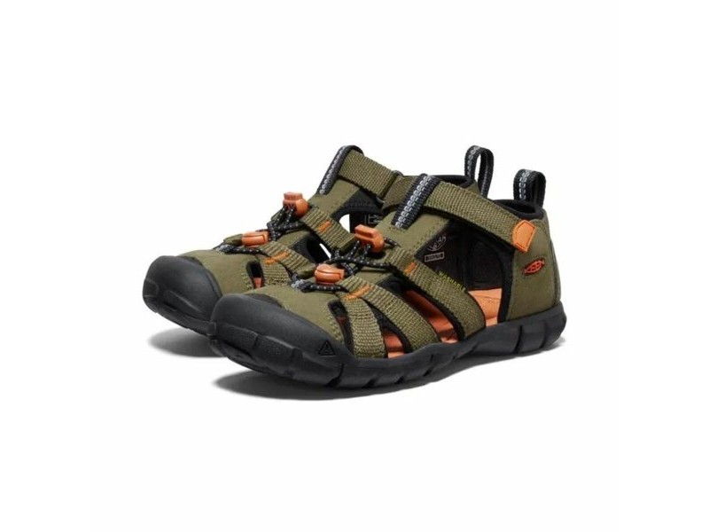 Джапанки за деца Keen Seacamp II Cnx Маслина