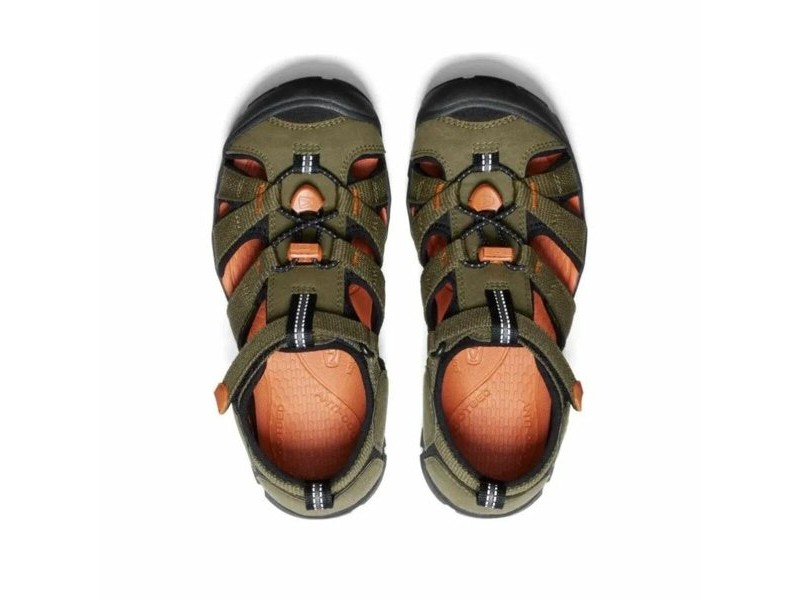 Джапанки за деца Keen Seacamp II Cnx Маслина