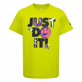 Детски Тениска с къс ръкав Nike Nkb Express Yourself Jdi Ss Жълт