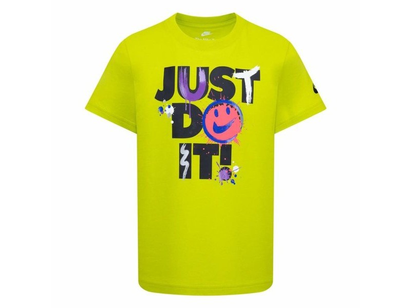 Детски Тениска с къс ръкав Nike Nkb Express Yourself Jdi Ss Жълт