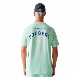 Мъжка тениска с къс ръкав New Era Mlb Arch Grphc Reg Losdod Pmg Аквамарин