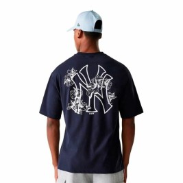 Мъжка тениска с къс ръкав New Era New Era Mlb Floral Grphc Os Neyyan Морско син