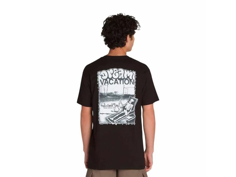 Мъжка тениска с къс ръкав Vans Good Times 66 SS Черен