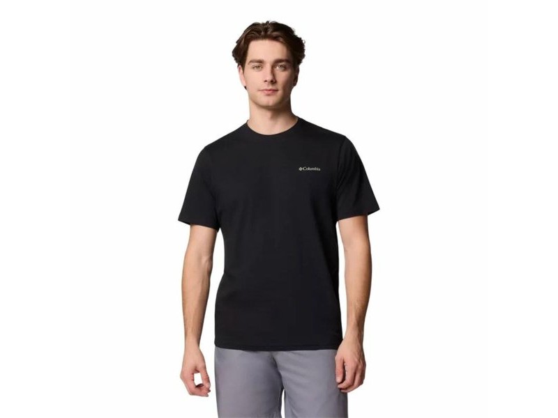 Мъжка тениска с къс ръкав Columbia North Cascades™ Sleeve Черен