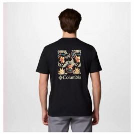 Мъжка тениска с къс ръкав Columbia North Cascades™ Sleeve Черен