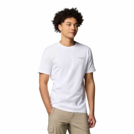 Мъжка тениска с къс ръкав Columbia North Cascades™ Sleeve Бял