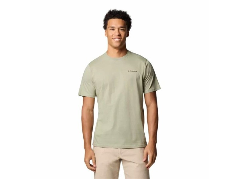 Мъжка тениска с къс ръкав Columbia North Cascades™ Sleeve Каки
