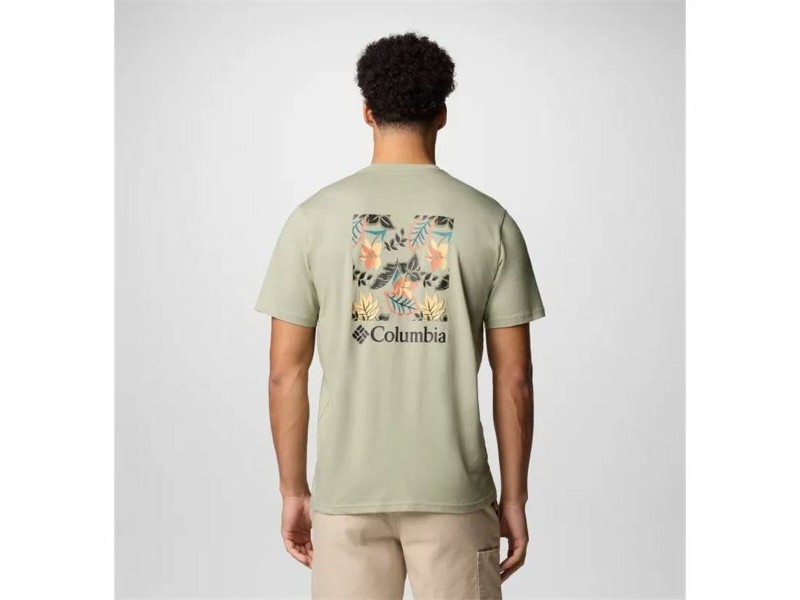 Мъжка тениска с къс ръкав Columbia North Cascades™ Sleeve Каки