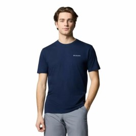 Мъжка тениска с къс ръкав Columbia North Cascades™ Sleeve Тъмно синьо