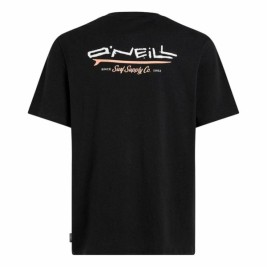 Мъжка тениска с къс ръкав O'Neill Retro Back Print Черен