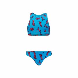 бански долна част за момичета Puma Printed Set Индиго