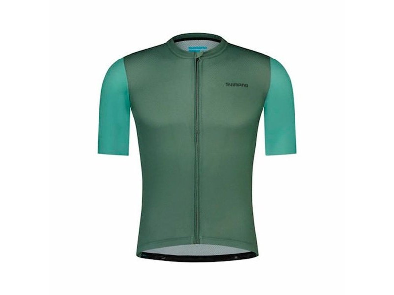 Трико за колоездене Shimano Aria S.S. Маслина