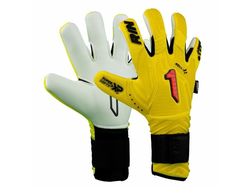 Вратарски Ръкавици Rinat Aries Nemesis Prime Жълт възрастни