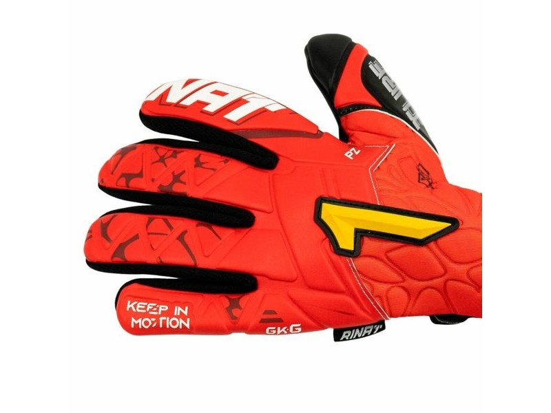 Вратарски Ръкавици Rinat Xtreme Guard Dominius Turf Червен възрастни Вратарски Ръкавици Rinat Xtreme Guard Dominius Turf Червен възрастни