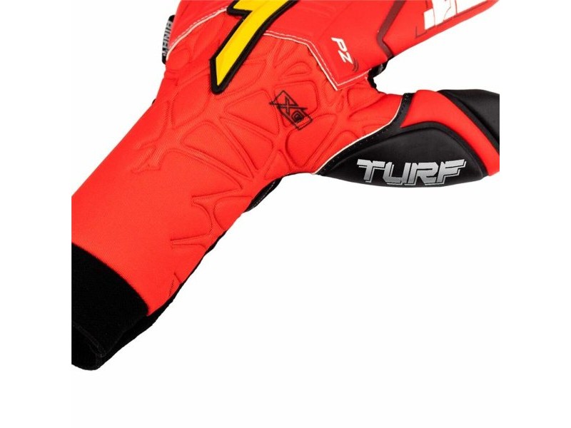 Вратарски Ръкавици Rinat Xtreme Guard Dominius Turf Червен възрастни Вратарски Ръкавици Rinat Xtreme Guard Dominius Turf Червен възрастни