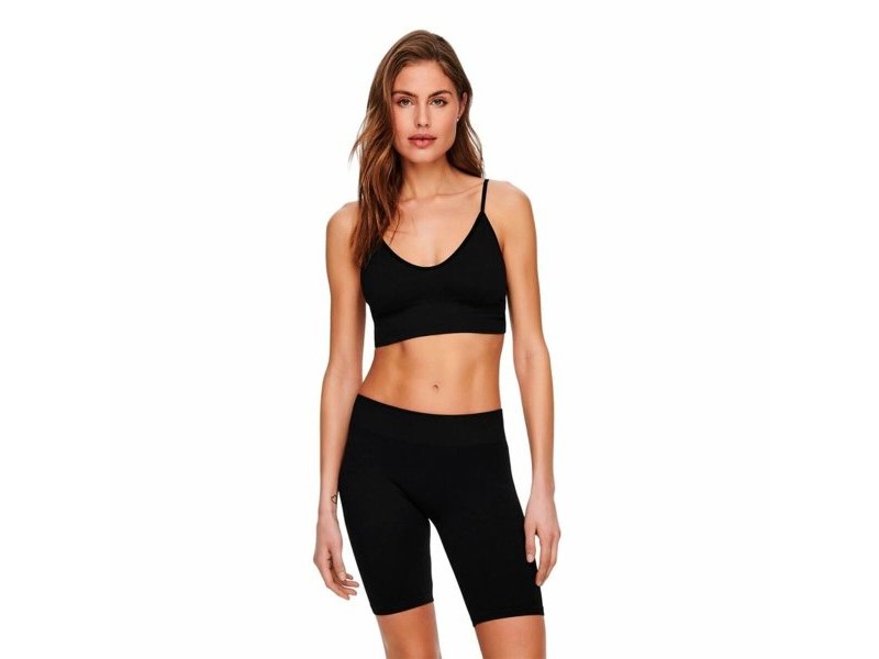 Женски Спортен Топ Only vicky Rib Seamless V-