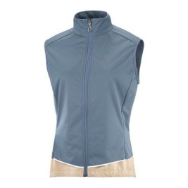 Женска Жилетка Salomon Light Shell Светло син