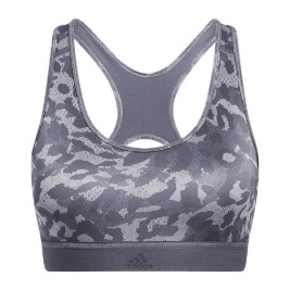 Спортен Сутиен Adidas Believe This Medium Support Тъмно сив