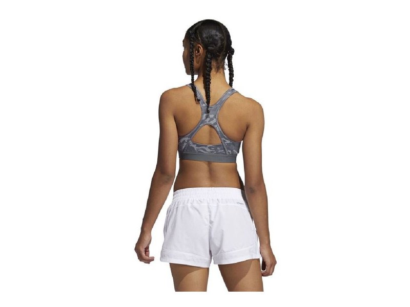 Спортен Сутиен Adidas Believe This Medium Support Тъмно сив