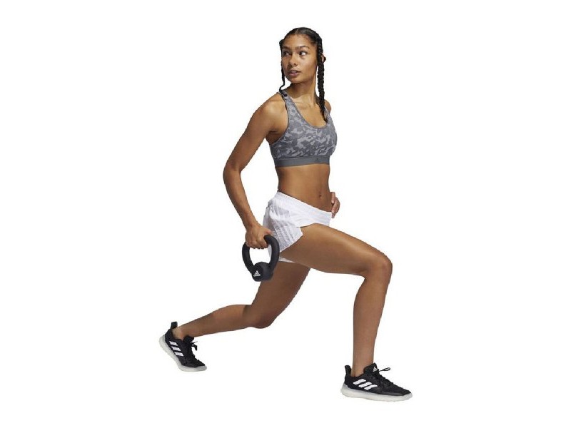 Спортен Сутиен Adidas Believe This Medium Support Тъмно сив